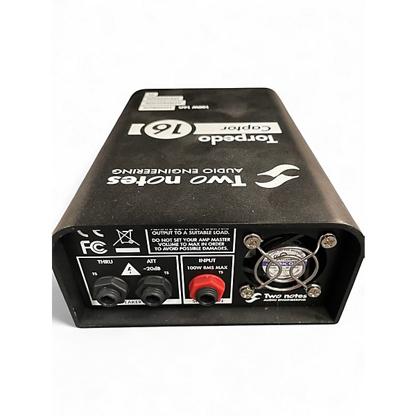 Used Two Notes AUDIO ENGINEERING Torpedo Captor 16 Power Attenuator
