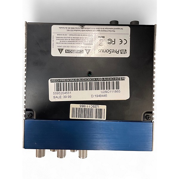 Used PreSonus Audiobox USB Audio Interface