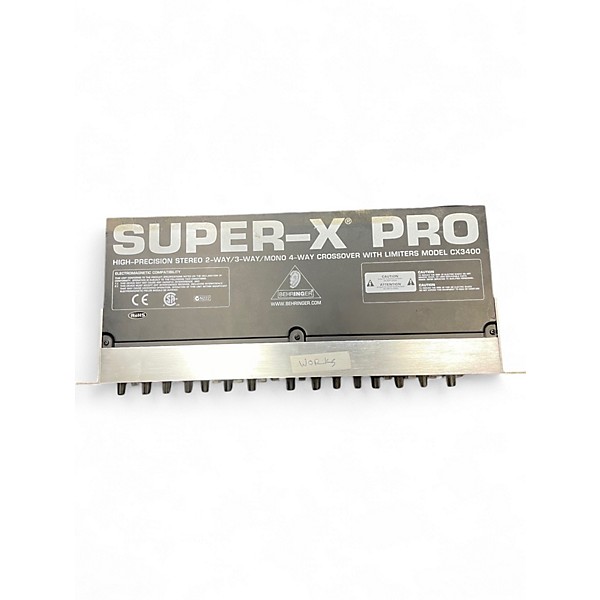 Used Behringer CX3400 Super-X Pro Crossover