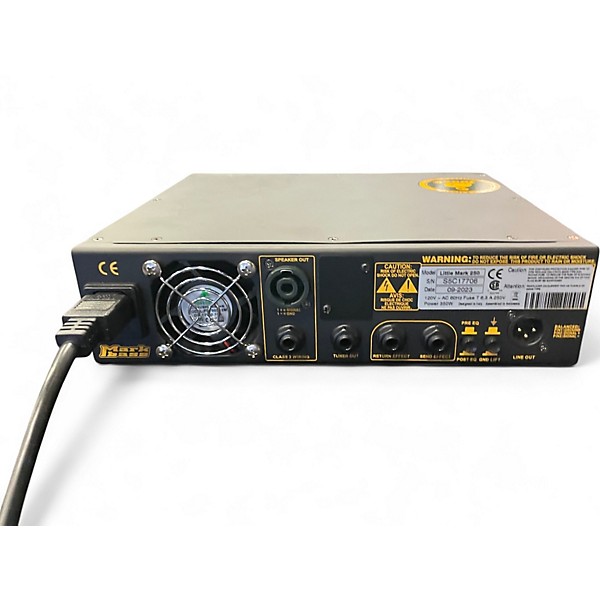 Used Markbass Little Mark Backline 250 250W Bass Amp Head