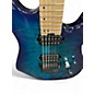 Used Jackson DK2MQHT Pro Dinky Blue Burst Solid Body Electric Guitar