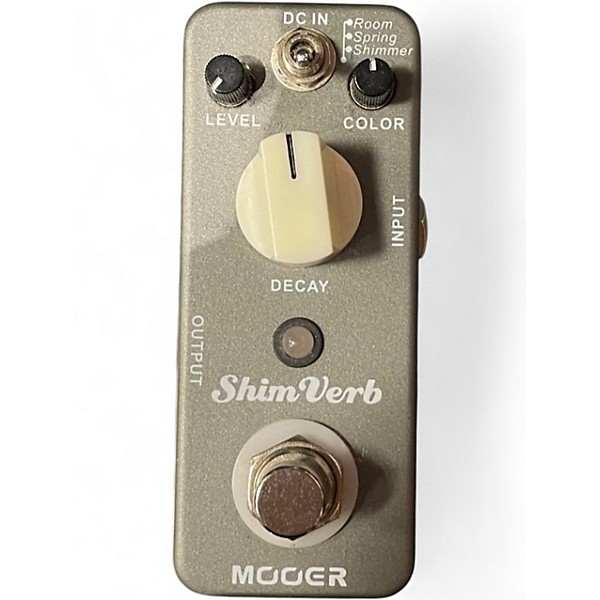 Used Mooer ShimVerb Effect Pedal