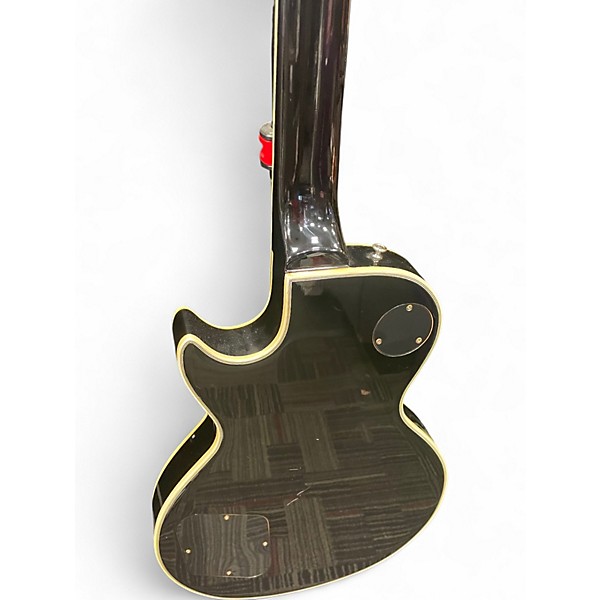 Used Greco LES PAUL CUSTOM Black Solid Body Electric Guitar