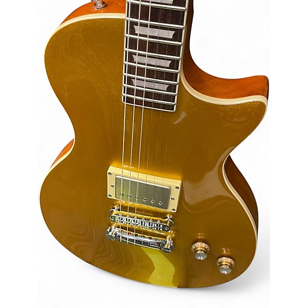 Used Firefly CLASSIC GOLDFINGER Gold Solid Body Electric Guitar