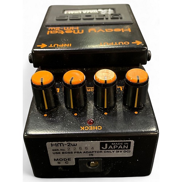 Used BOSS HM2W Effect Pedal