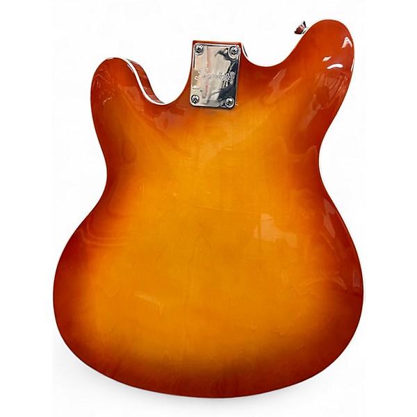 Used Squier Affinity Series Starcaster Hollow 2 Color Sunburst Hollow Body Electric Guitar