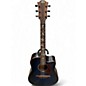 Used Lag Guitars T100DCE BLUE Acoustic Electric Guitar thumbnail