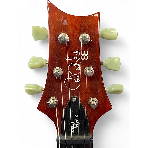 Used 2017 PRS Zach Myers Signature SE 2 Tone Sunburst Solid Body Electric Guitar