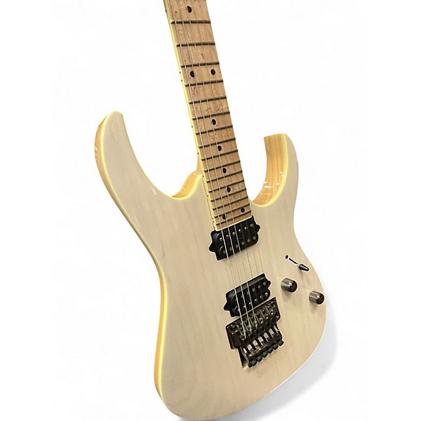 Used Ibanez PRESTIGE RG652AHM Antique White Blonde Solid Body Electric Guitar