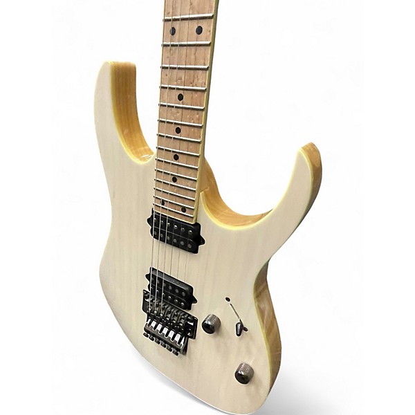 Used Ibanez PRESTIGE RG652AHM Antique White Blonde Solid Body Electric Guitar
