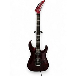 Used Jackson Pro Plus Series Dinky DKA Oxblood Solid Body Electric Guitar