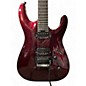 Used Jackson Pro Plus Series Dinky DKA Oxblood Solid Body Electric Guitar