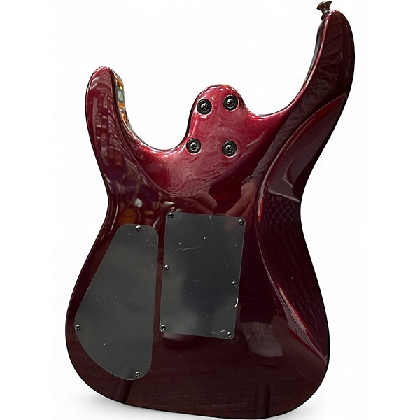 Used Jackson Pro Plus Series Dinky DKA Oxblood Solid Body Electric Guitar