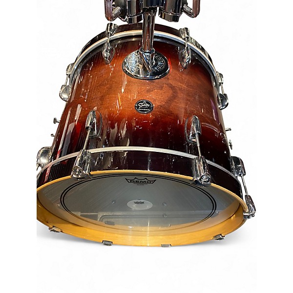Used Gretsch Drums 4 Piece Renown Dark Cherry Burst Drum Kit
