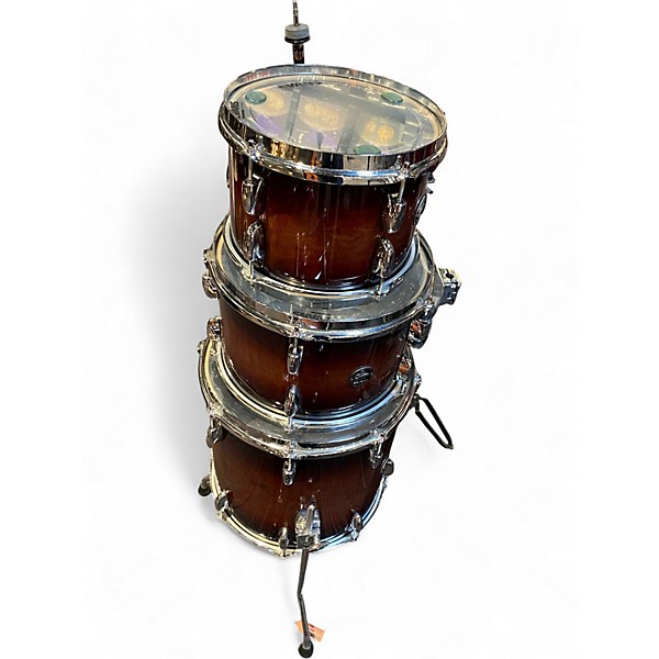 Used Gretsch Drums 4 Piece Renown Dark Cherry Burst Drum Kit