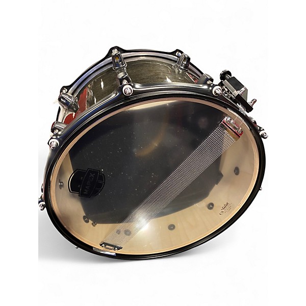 Used Mapex 14in MPX Maple/Poplar Hybrid Trans Midnight Black Drum