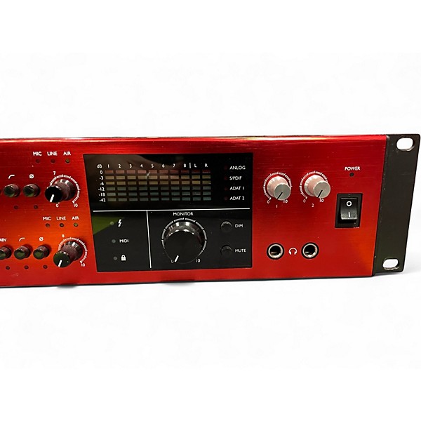 Used Focusrite Clarett 8PreX Audio Interface