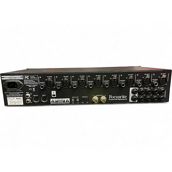 Used Focusrite Clarett 8PreX Audio Interface