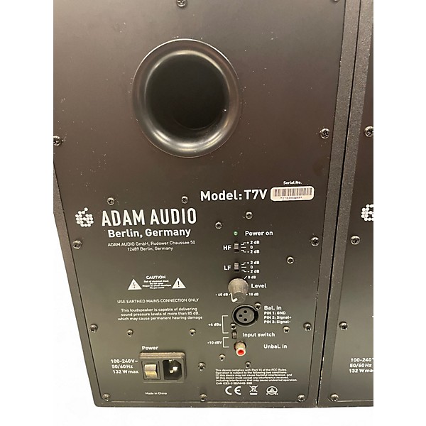 Used ADAM Audio T7V PAIR Powered Monitor