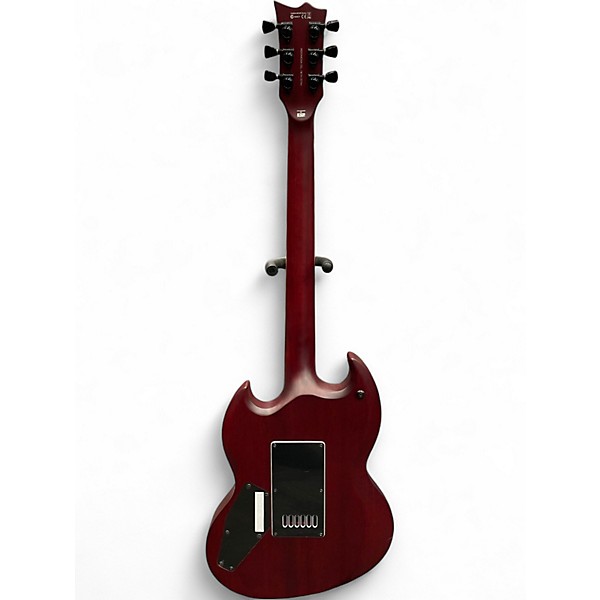 Used ESP LTD VIPER 1000ET Trans Red Solid Body Electric Guitar