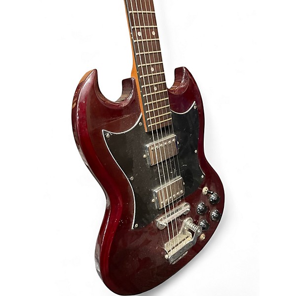 Used Samick SG DEEP RED Solid Body Electric Guitar