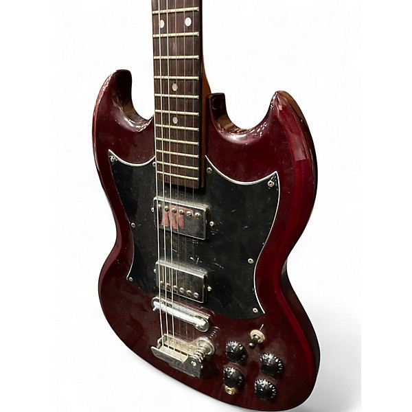 Used Samick SG DEEP RED Solid Body Electric Guitar