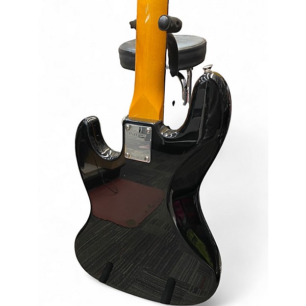 Used Fernandes JAZZ bASE Black Electric Bass Guitar