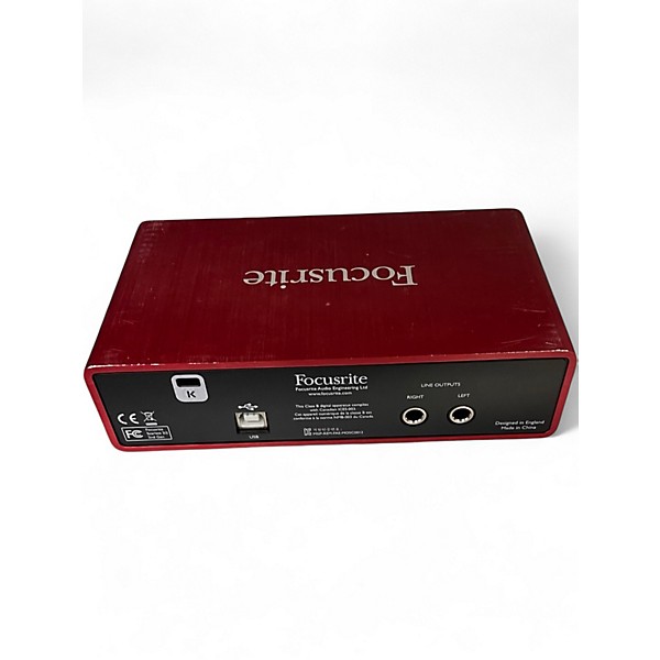 Used Focusrite Scarlett 2i2 Gen 2 Audio Interface