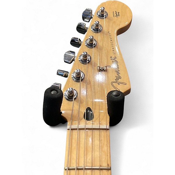 Used Fender Standard Stratocaster Orange Solid Body Electric Guitar