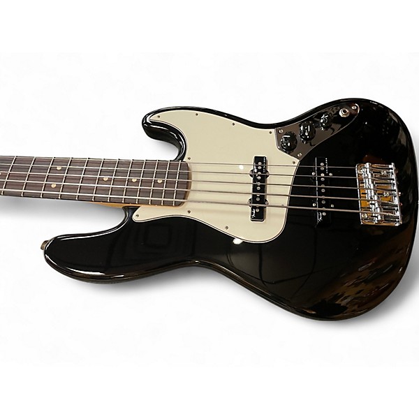 Used 2013 Fender Player Jazz Bass V Black Electric Bass Guitar