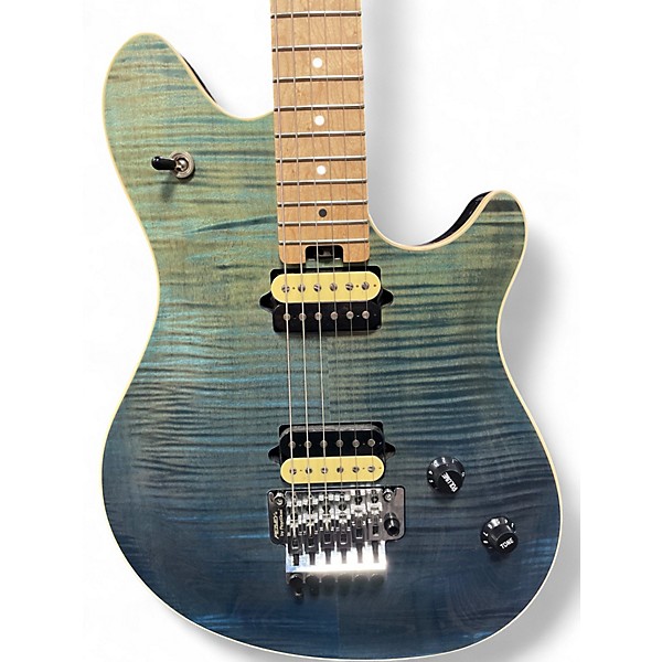 Used Peavey HP2 Blue Fade Solid Body Electric Guitar