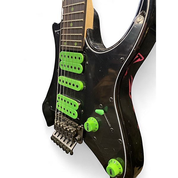 Used Traveler Guitar Vaibrant Black Solid Body Electric Guitar