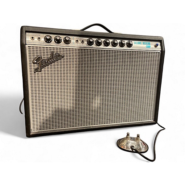 Used Fender Deluxe Reverb 22W 1x12 Tube Guitar Combo Amp