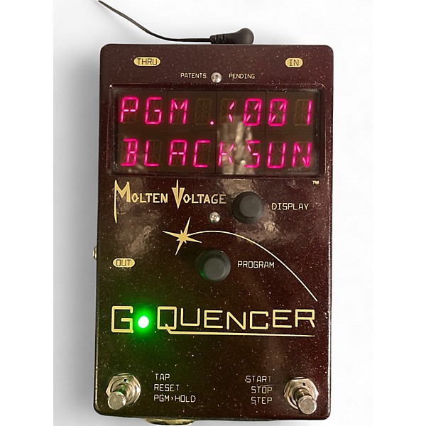 Used Molten Voltage G Quencer Pedal