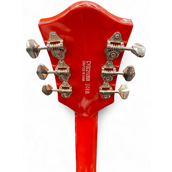 Used Gretsch Guitars G5427T Orange Hollow Body Electric Guitar