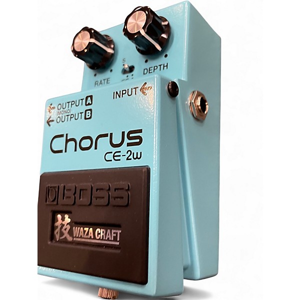 Used BOSS CE2W Waza Craft Chorus Effect Pedal