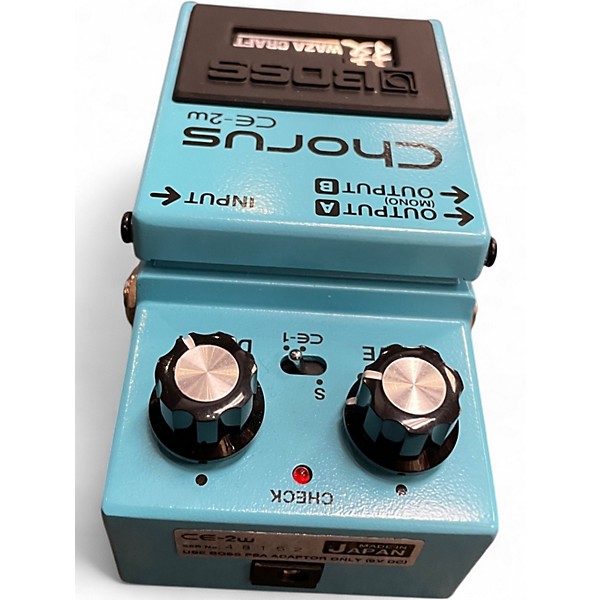 Used BOSS CE2W Waza Craft Chorus Effect Pedal