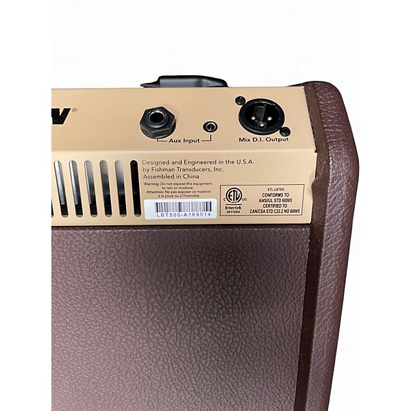 Used Fishman PROLBX500 Loudbox Mini Acoustic Guitar Combo Amp