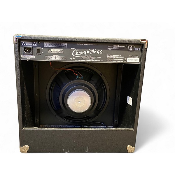 Used Fender Champion 40 Guitar Combo Amp