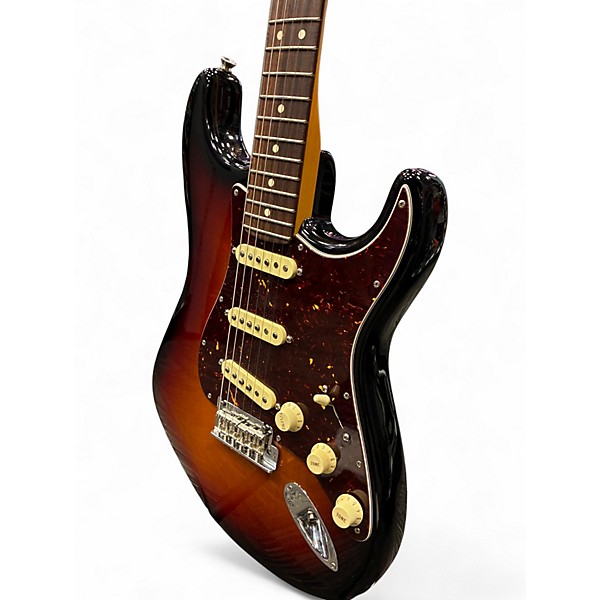 Used 2024 Fender American Professional II Stratocaster 3 Color Sunburst Solid Body Electric Guitar