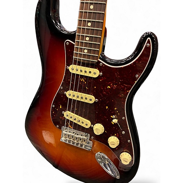 Used 2024 Fender American Professional II Stratocaster 3 Color Sunburst Solid Body Electric Guitar