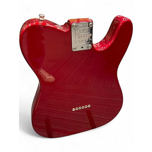 Used Fender MOD SHOP TELECASTER Candy Apple Red Solid Body Electric Guitar