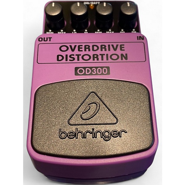 Used Behringer OD300 Overdrive/Distortion Effect Pedal