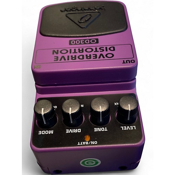 Used Behringer OD300 Overdrive/Distortion Effect Pedal
