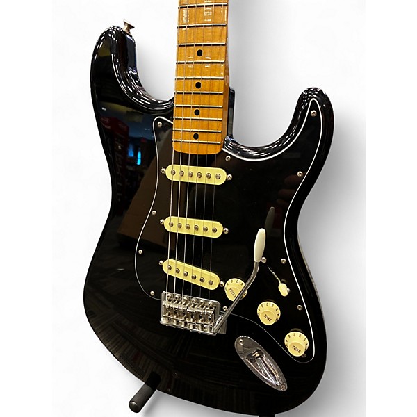 Used Fender Player Stratocaster BLACK Solid Body Electric Guitar