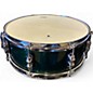 Used Taye Drums 5.5X14 ProX Snare Green Drum thumbnail