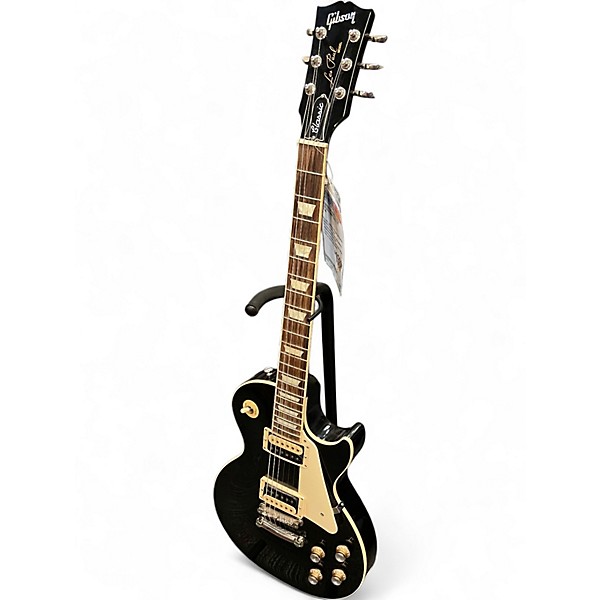 Used Epiphone INSPIRED BY GIBSON LES PAUL Black and Gold Solid Body Electric Guitar
