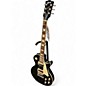 Used Epiphone INSPIRED BY GIBSON LES PAUL Black and Gold Solid Body Electric Guitar