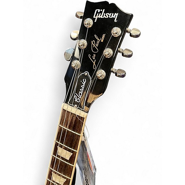 Used Epiphone INSPIRED BY GIBSON LES PAUL Black and Gold Solid Body Electric Guitar