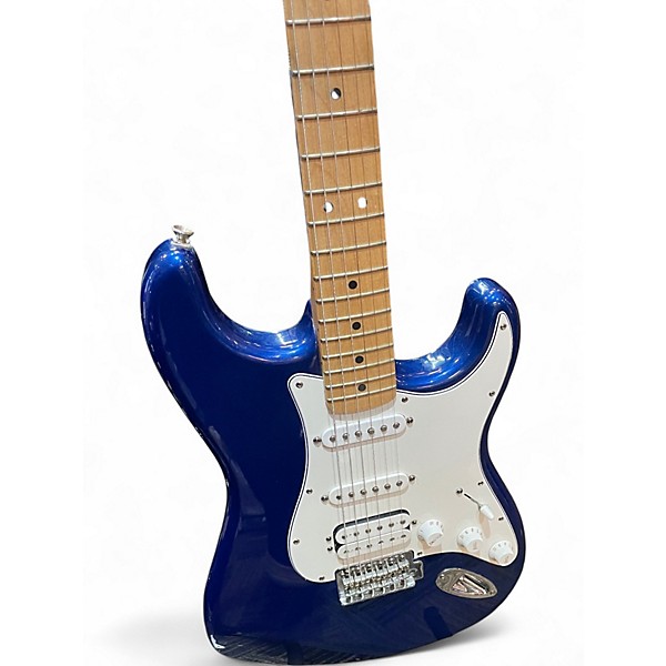 Used Fender Standard Stratocaster HSS Blue Solid Body Electric Guitar